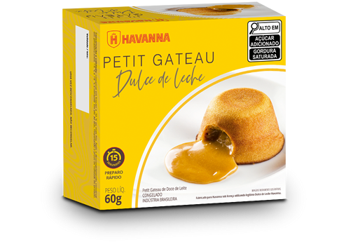 Petit Gateau Doce de Leite 60g c/24